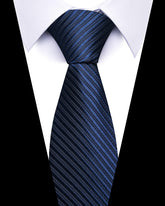 Men's Business Professional Striped Tie